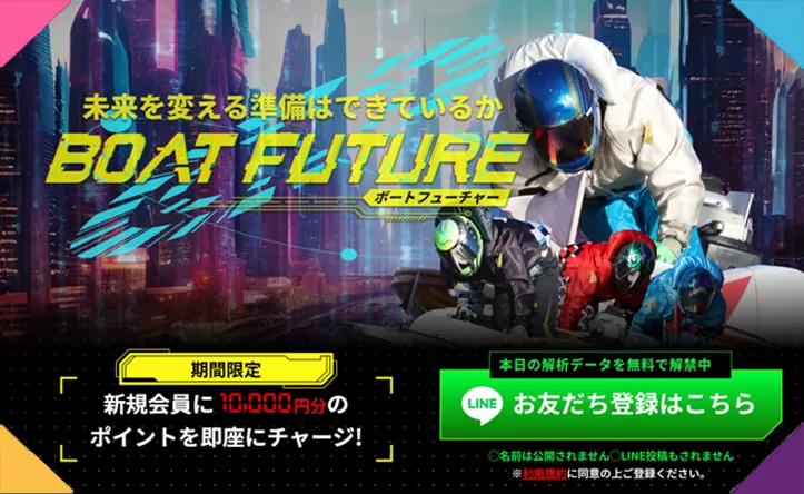 ボートフューチャー　BOAT FUTURE　三連単 おすすめ　コロガシ　サギ　 テレボート　トリガミ　ボートレーサー　ボートレース　ボートレース予想　ボートレース場　ランキング　予想　人気　優良　優良競艇サイト一覧　公営ギャンブル　勝つ方法　 口コミ 成績　有料予想　検証　無料予想　特徴　稼げる方法　稼げる競艇　競艇　競艇予想サイト　競艇予想サイト一覧　競艇場　競艇選手　評価　競艇副業　競艇投資　投資 評判　配当　笑副艇　検証　まとめ 収支報告　副業　インフルエンサー　競艇インフルエンサー