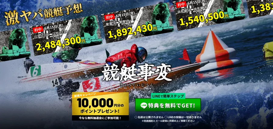 競艇事変　きょうていじへん　三連単 おすすめ　コロガシ　サギ　 テレボート　トリガミ　ボートレーサー　ボートレース　ボートレース予想　ボートレース場　ランキング　予想　人気　優良　優良競艇サイト一覧　公営ギャンブル　勝つ方法　 口コミ 成績　有料予想　検証　無料予想　特徴　稼げる方法　稼げる競艇　競艇　競艇予想サイト　競艇予想サイト一覧　競艇場　競艇選手　評価　競艇副業　競艇投資　投資 評判　配当　笑副艇　検証　まとめ 収支報告　副業　インフルエンサー　競艇インフルエンサー